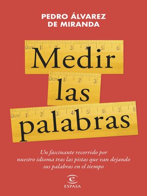 cover image of Medir las palabras
